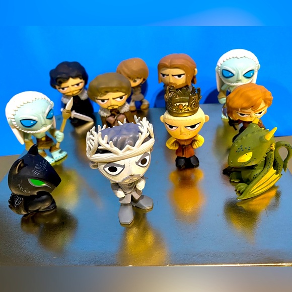 FUNKO GAME OF THRONES VINTAGE 2014 MYSTERY MINI VINYL FIGURE BUNDLE OF 11 - Picture 4 of 11